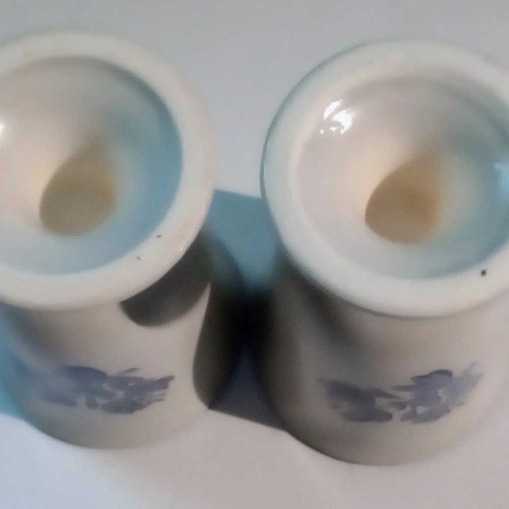 Pfaltzgraff  Folk Art Stoneware Goblet Set Of Two Approximately 5 Inch By 3 In - Picture 4 of 4
